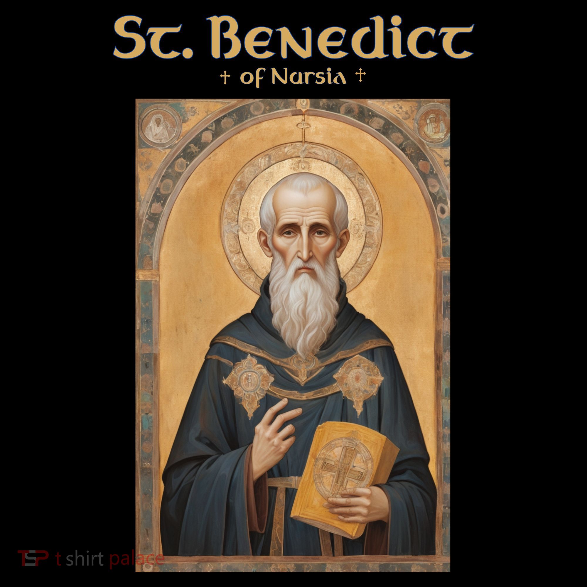 St Benedict Roman Catholic  Coaster