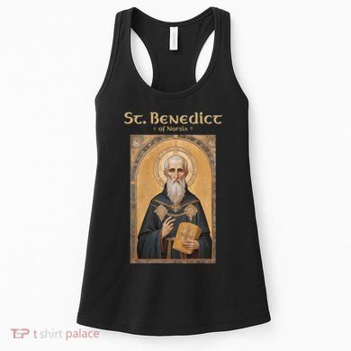 St Benedict Roman Catholic  Women's Tank Top