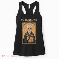 St Benedict Roman Catholic  Women's Tank Top thumb 0