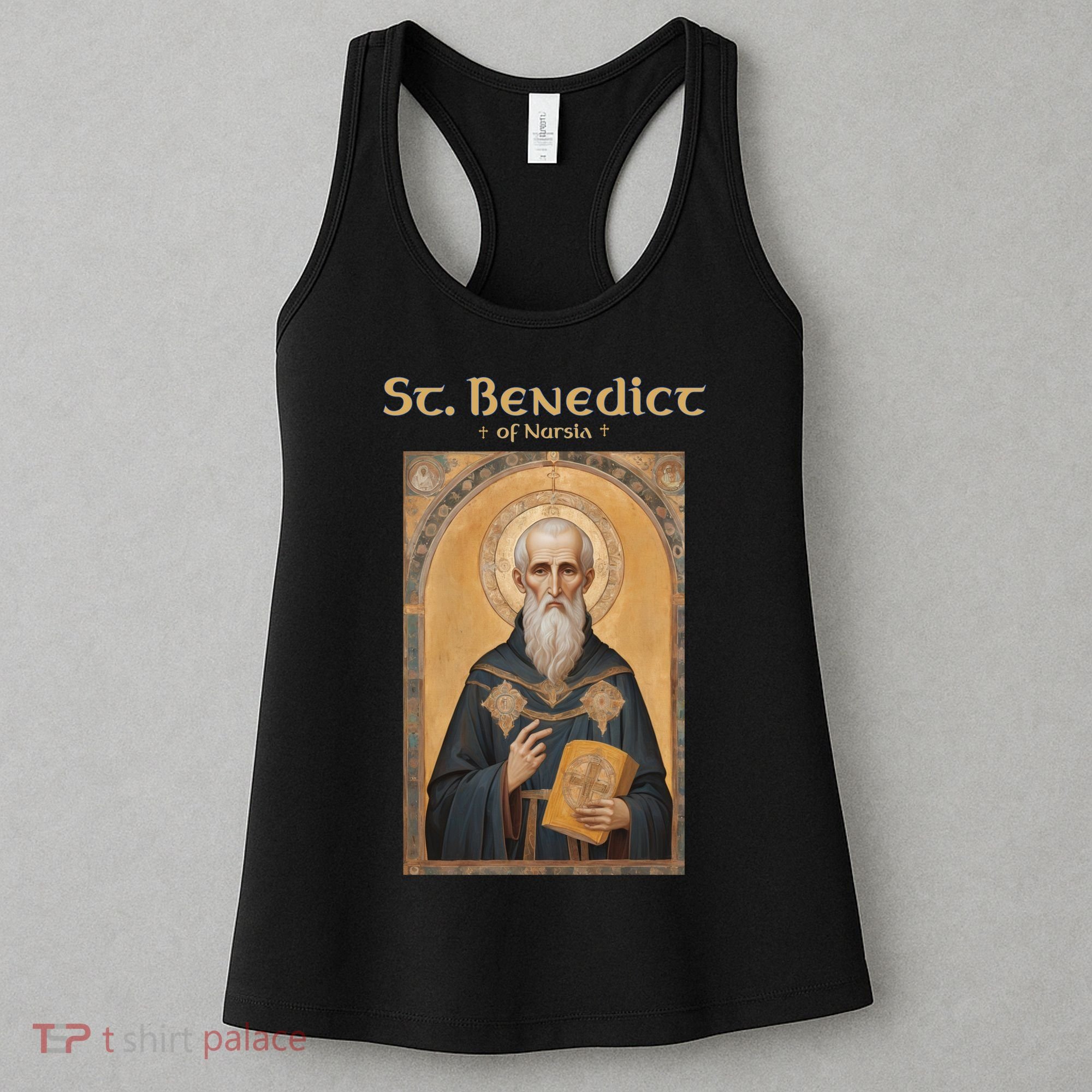 St Benedict Roman Catholic  Women's Tank Top