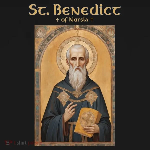 St Benedict Roman Catholic  Toddler Hoodie