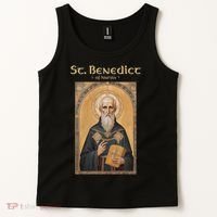 St Benedict Roman Catholic  Tank Top thumb 2