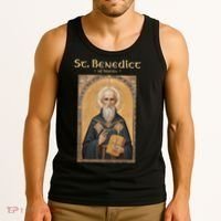 St Benedict Roman Catholic  Tank Top thumb 3