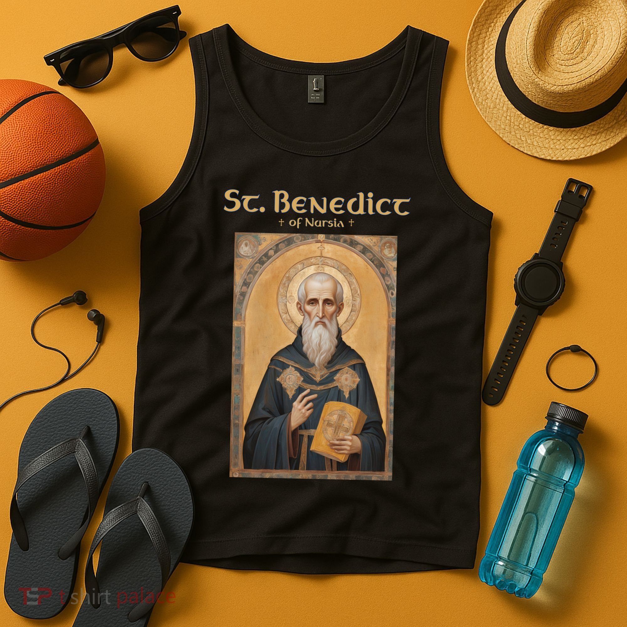 St Benedict Roman Catholic  Tank Top
