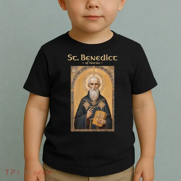 St Benedict Roman Catholic  Toddler T-Shirt