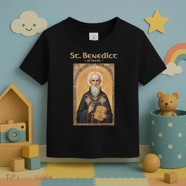 St Benedict Roman Catholic  Toddler T-Shirt