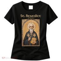 St Benedict Roman Catholic  Women's T-Shirt thumb 0