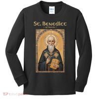 St Benedict Roman Catholic  Kids Long Sleeve Shirt thumb 0