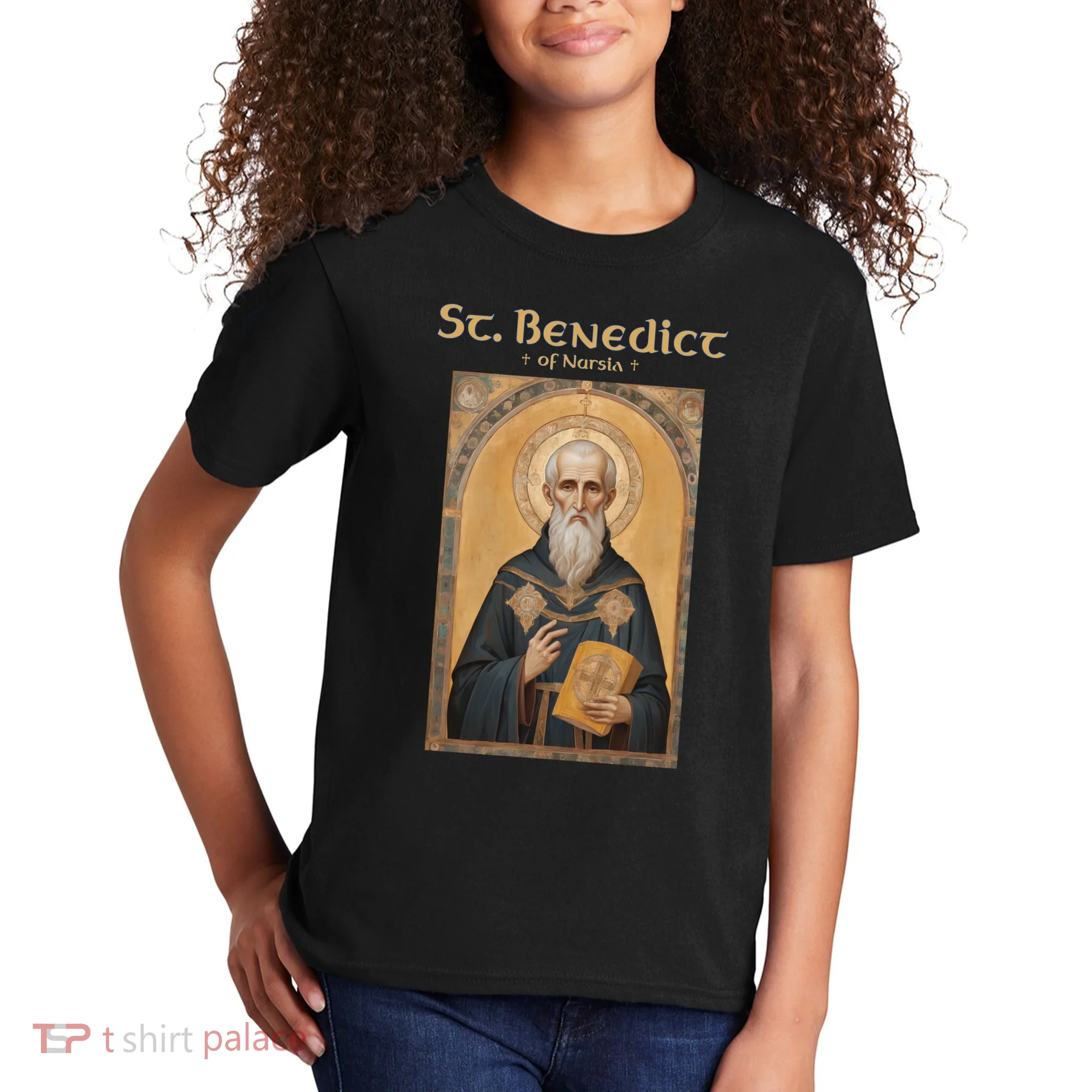 St Benedict Roman Catholic  Kids T-Shirt