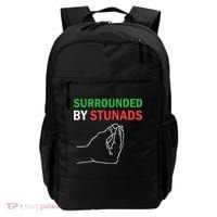 Surrounded By Stunads Funny Italian Sayings Backpack thumb 0