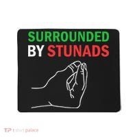 Surrounded By Stunads Funny Italian Sayings Mousepad thumb 0