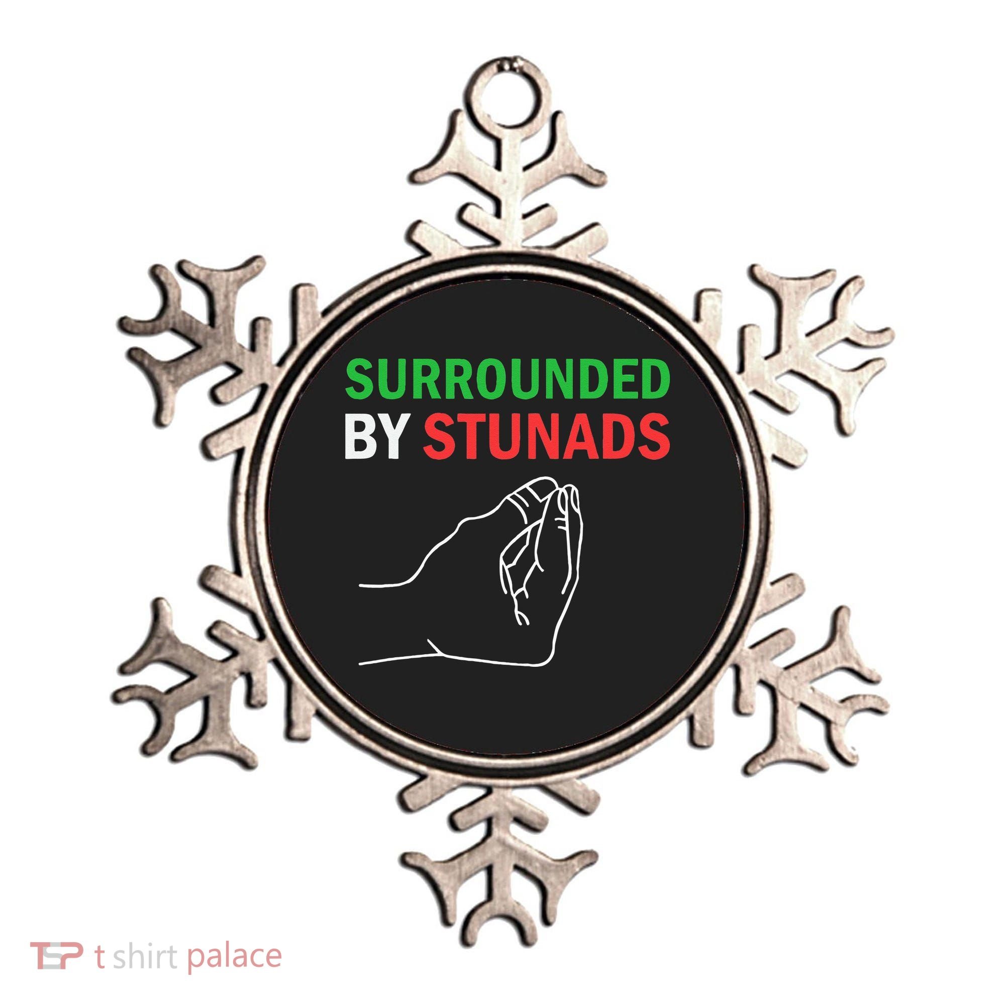 Surrounded By Stunads Funny Italian Sayings Ornament