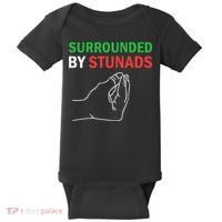 Surrounded By Stunads Funny Italian Sayings Baby Bodysuit thumb 0