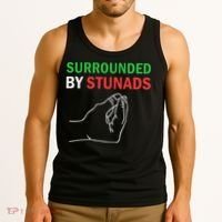 Surrounded By Stunads Funny Italian Sayings Tank Top thumb 3