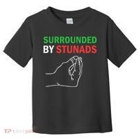 Surrounded By Stunads Funny Italian Sayings Toddler T-Shirt thumb 0