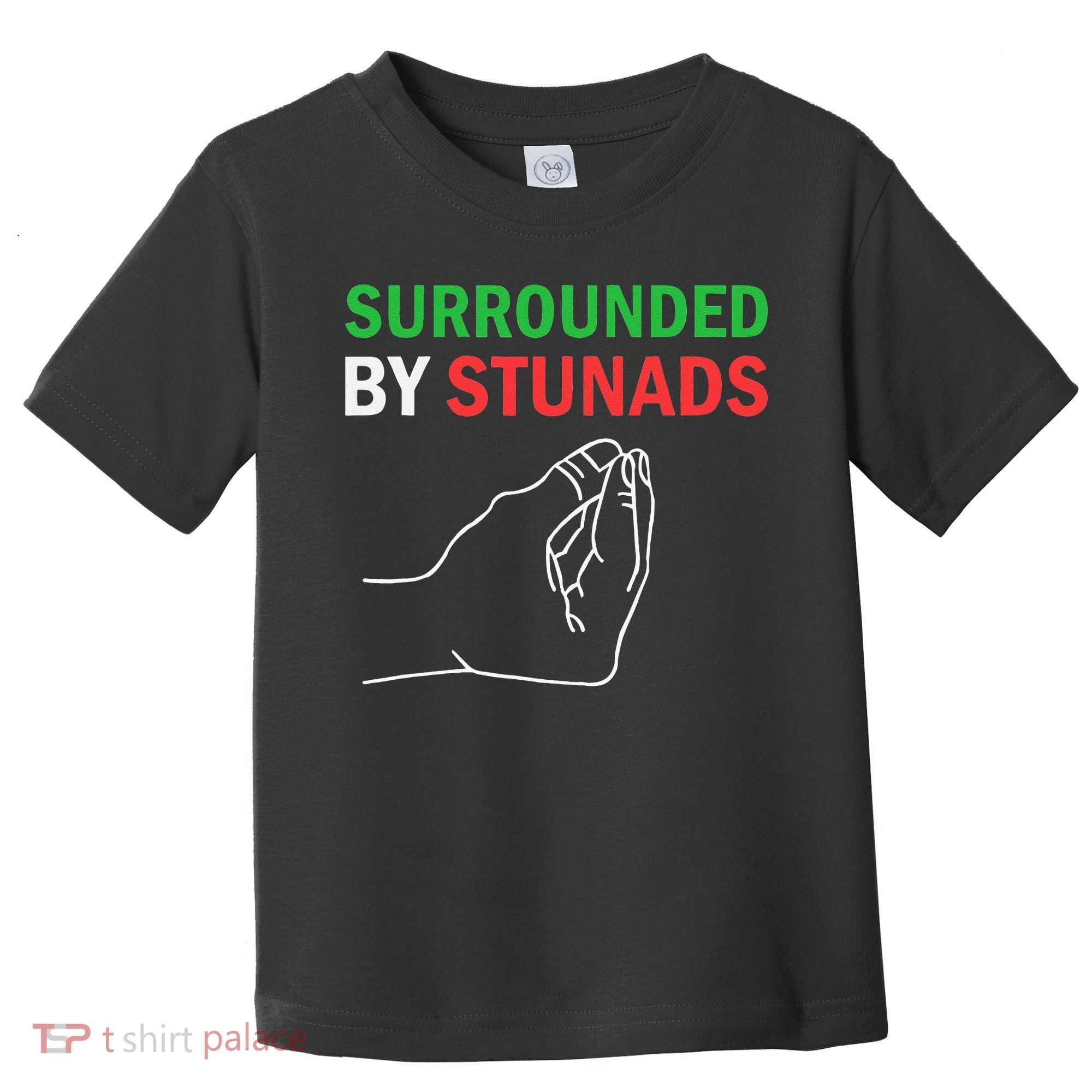 Surrounded By Stunads Funny Italian Sayings Toddler T-Shirt