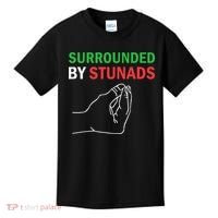Surrounded By Stunads Funny Italian Sayings Kids T-Shirt thumb 0