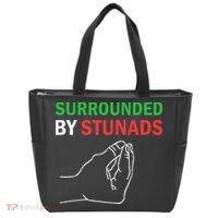 Surrounded By Stunads Funny Italian Sayings Tote Bag thumb 0