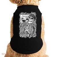 Skeleton Boombox Doggie Tank thumb 0