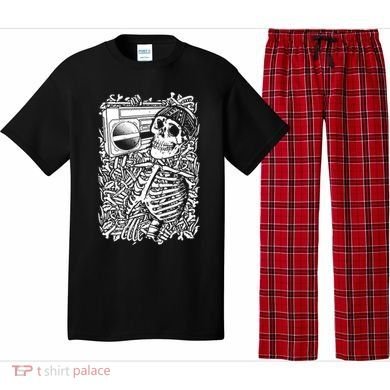 Skeleton Boombox Pajama Set