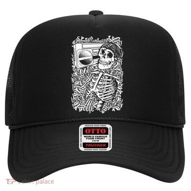 Skeleton Boombox Hat