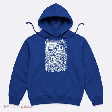 Skeleton Boombox Hoodie