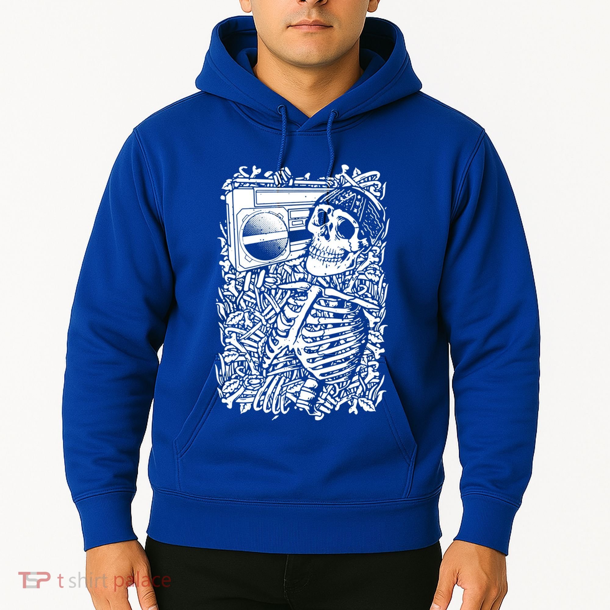 Skeleton Boombox Hoodie
