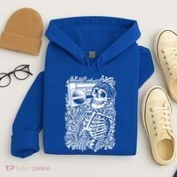 Skeleton Boombox Hoodie thumb 4