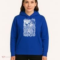 Skeleton Boombox Hoodie thumb 5