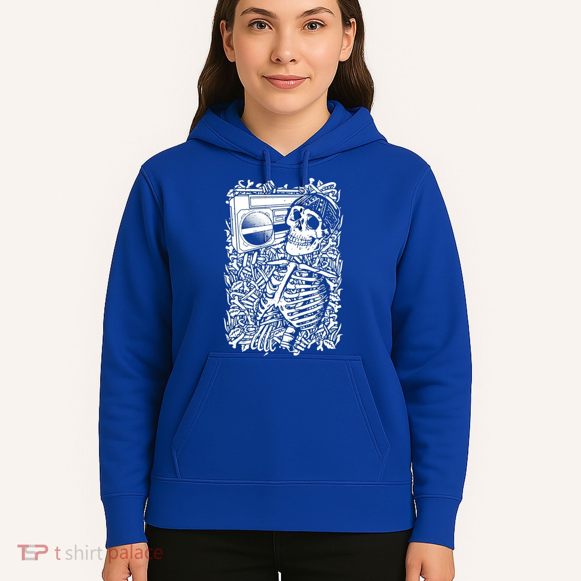 Skeleton Boombox Hoodie