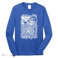 Skeleton Boombox Long Sleeve Shirt thumb 0