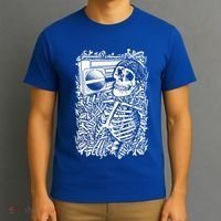 Skeleton Boombox T-Shirt thumb 3