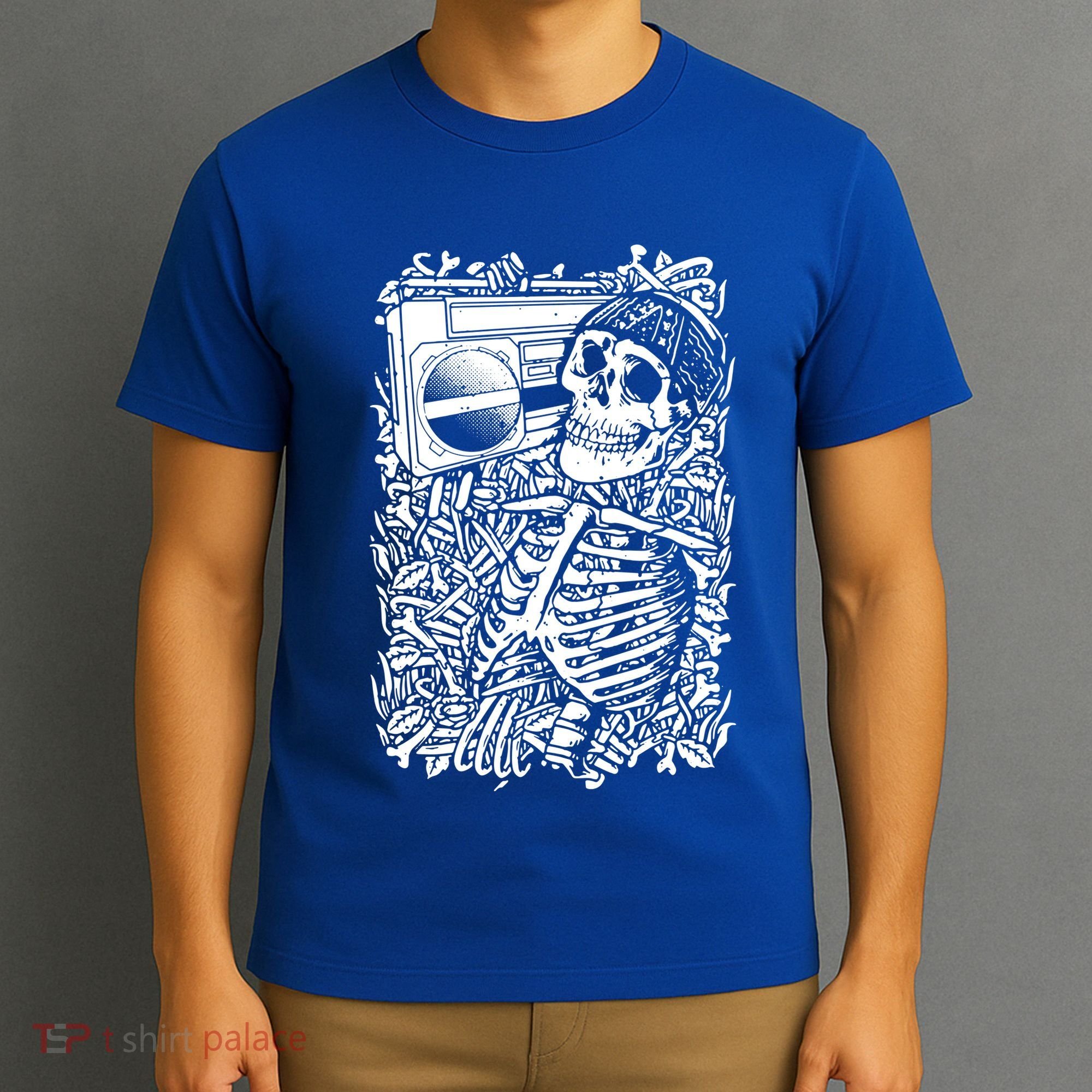 Skeleton Boombox T-Shirt