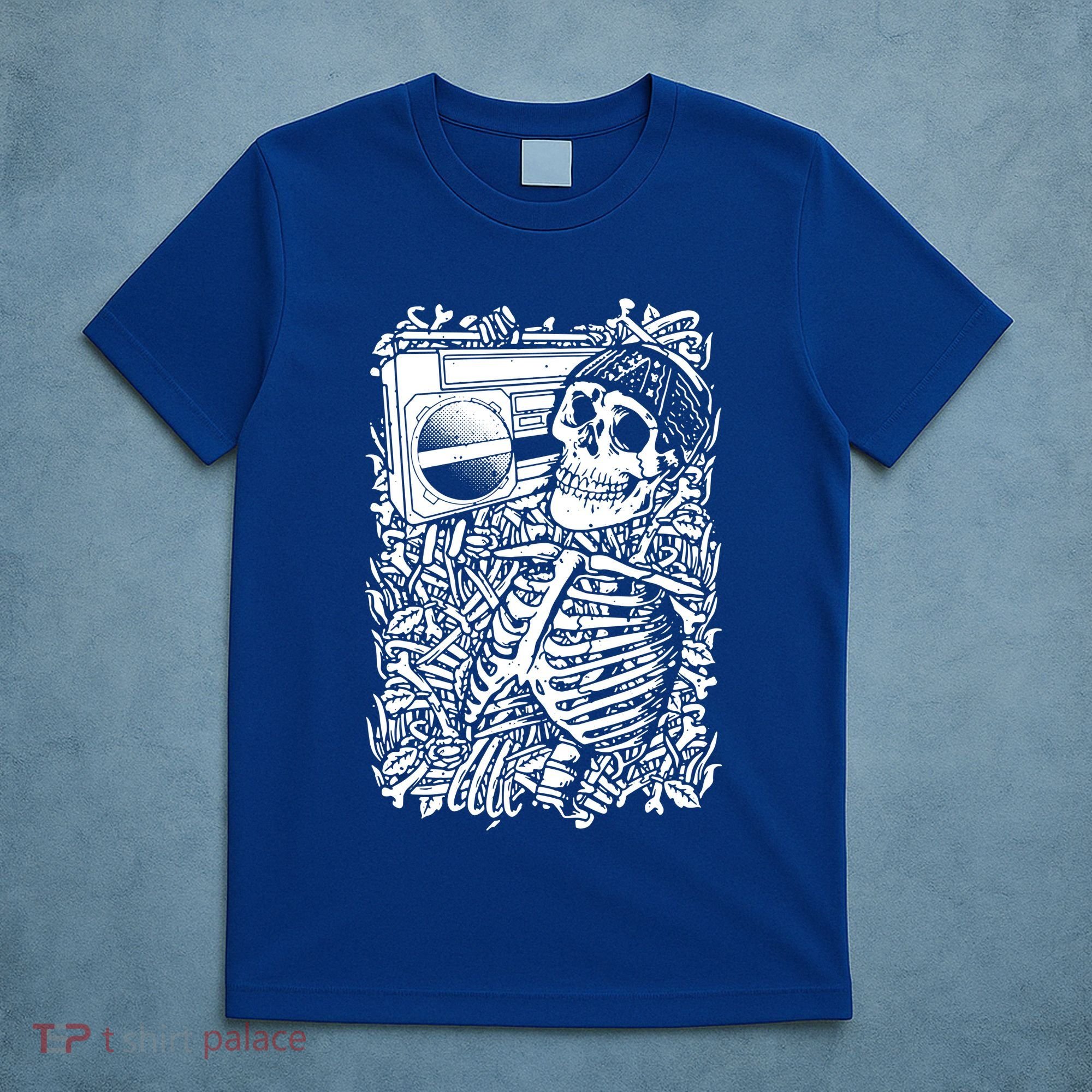 Skeleton Boombox T-Shirt
