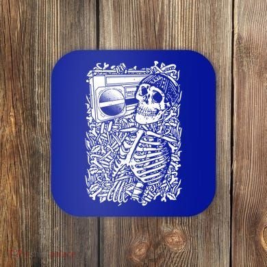 Skeleton Boombox Coaster