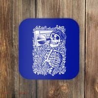 Skeleton Boombox Coaster thumb 0