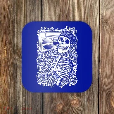 Skeleton Boombox Coaster