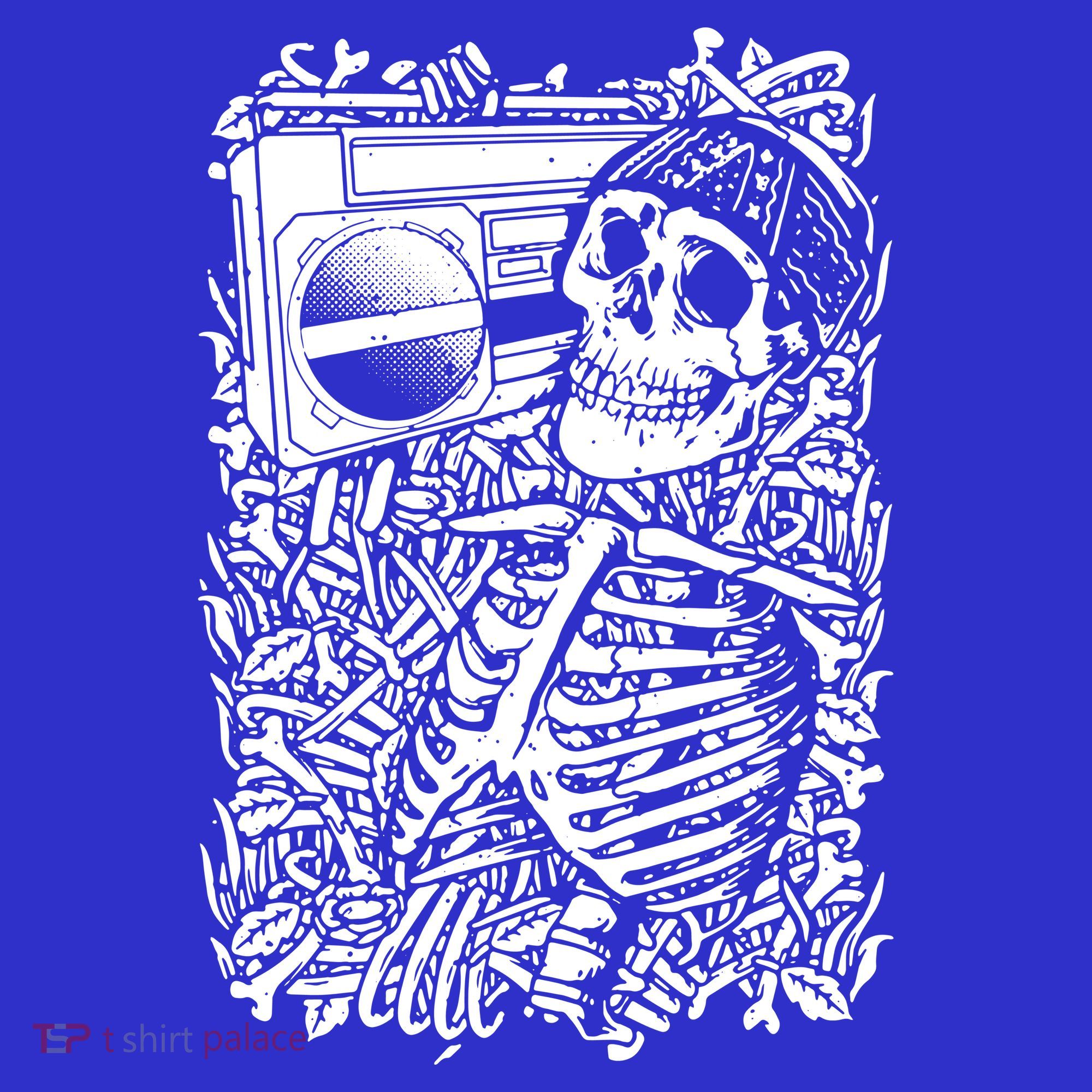 Skeleton Boombox Polo
