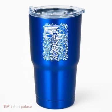 Skeleton Boombox Tumbler