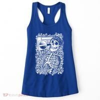 Skeleton Boombox Women's Tank Top thumb 0