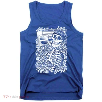 Skeleton Boombox Tank Top