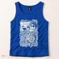Skeleton Boombox Tank Top thumb 2