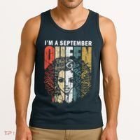 September Birthday Shirts For Virgo Gifts Girl Tank Top thumb 3