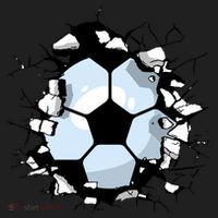 Soccer Ball Smash Women's Sweatshirt thumb 2