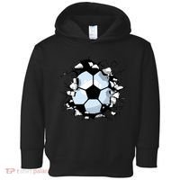 Soccer Ball Smash Toddler Hoodie thumb 0