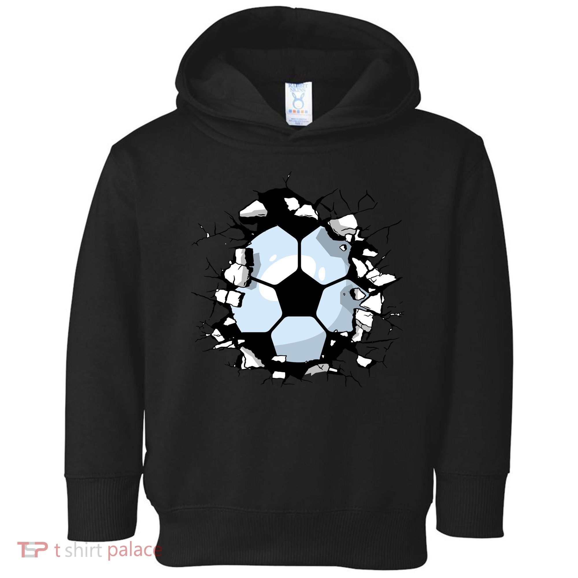 Soccer Ball Smash Toddler Hoodie
