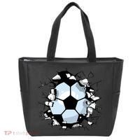 Soccer Ball Smash Tote Bag thumb 0