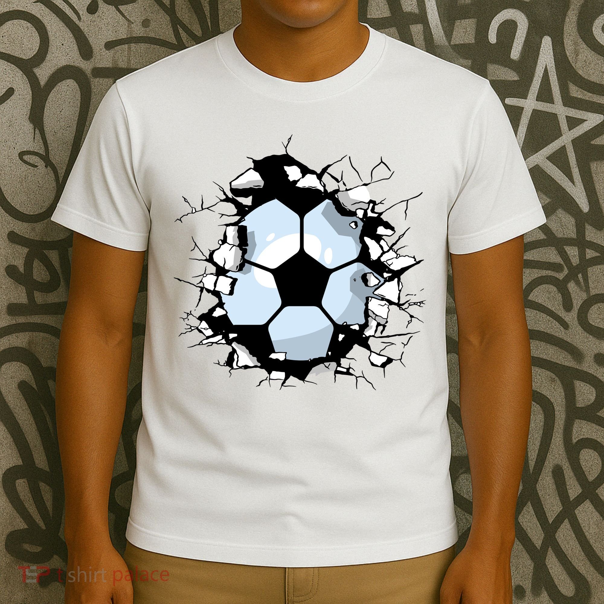 Soccer Ball Smash T-Shirt