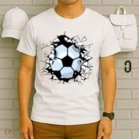 Soccer Ball Smash T-Shirt thumb 6