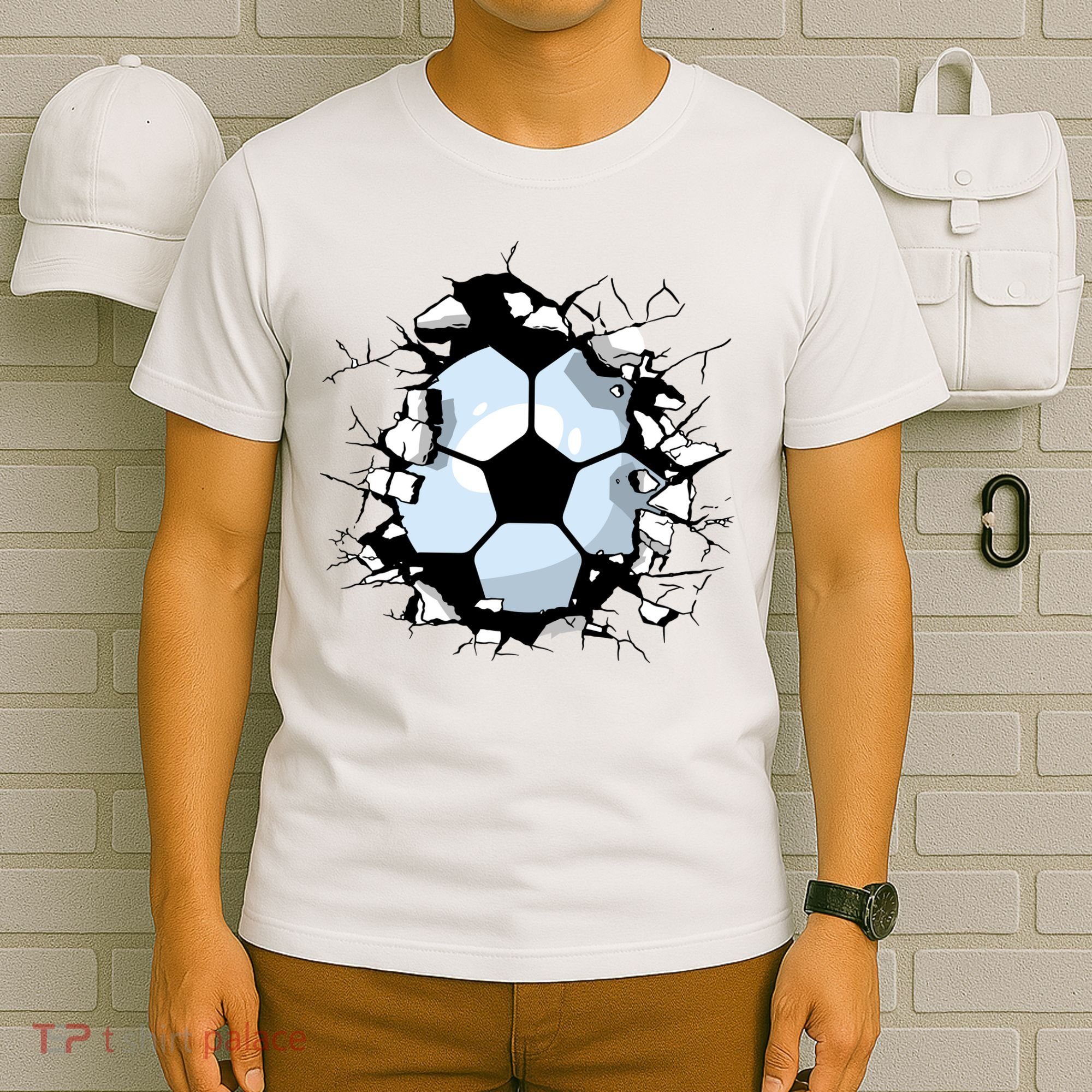 Soccer Ball Smash T-Shirt